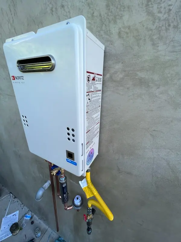 Tankless water heater installation for Watsonville homes